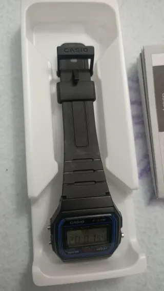 Reloj Casio Vintage F-91W Negro