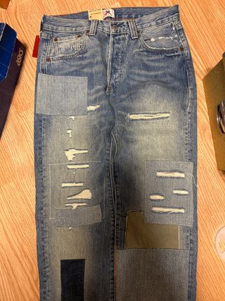 Levi's 501 Jeans W29 L34 Patchwork