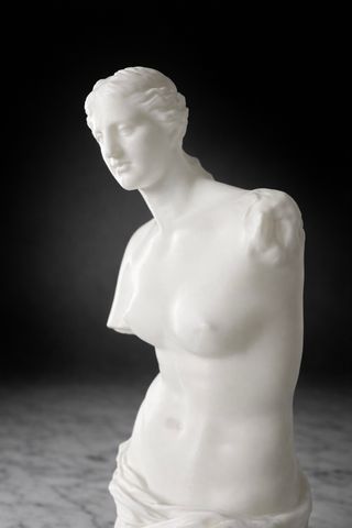 Venere di Milo design - Scultura rosa 25cm