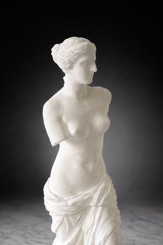 Venere di Milo design - Scultura rosa 25cm