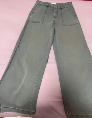 Pantalón Mango Teen Ancho