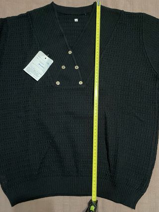 Top Luiggi negro calado M