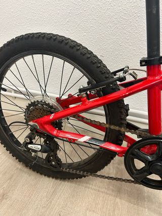 Bicicleta Orbea Infantil Roja en perfecto estado