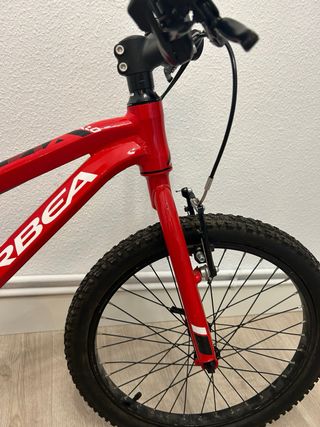 Bicicleta Orbea Infantil Roja en perfecto estado