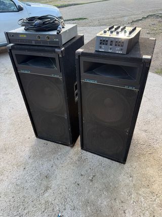 Equipo de sonido  Talmus xt 215-D