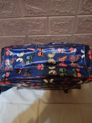 Borsa a tracolla con farfalle