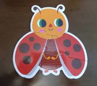 3 Puzzle Djeco Primo Giardino +2 Anni