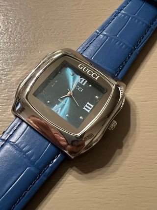 Orologio Gucci Argento e Blu