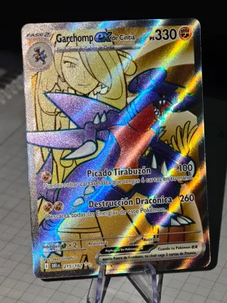 Carta Pokémon Garchomp EX de Cintia