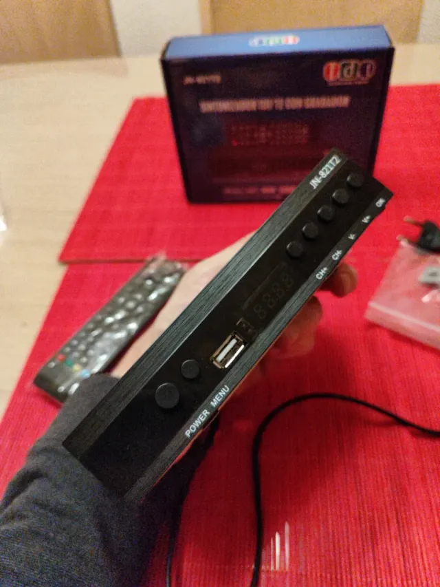 Sintonizador TDT/T2 con Grabador TDT