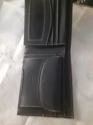 Portafoglio uomo  Briciole colore nero