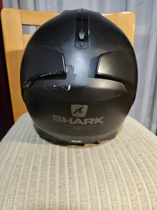 Casco Moto Shark Spartan Negro Talla M