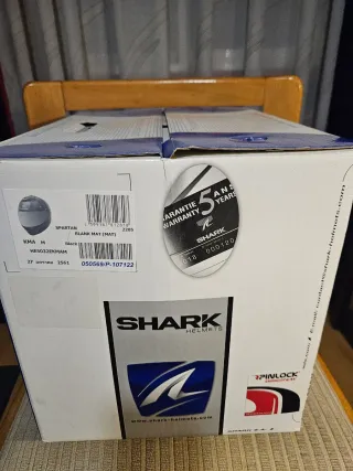 Casco Moto Shark Spartan Negro Talla M