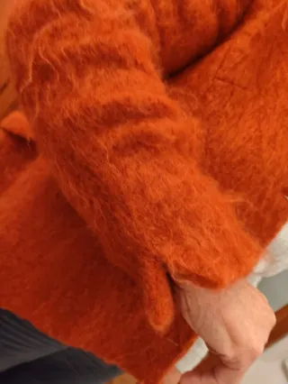 Chaqueta naranja talla 40