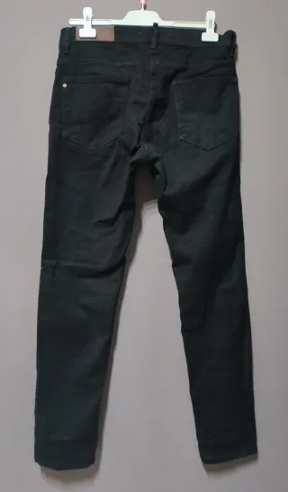 Pantalón vaquero negro hombre talla 42