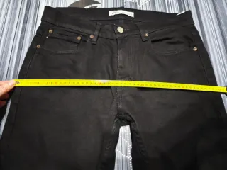 Pantalón vaquero negro hombre talla 42