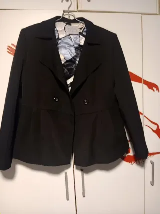 Chaqueta de vestir DAVID CHRISTIAN negra