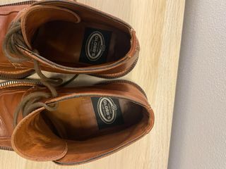 Scarpe uomo marroni stivaletto