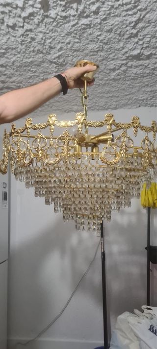 Lámpara de salón estilo antiguo