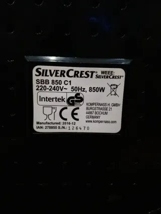 Panificadora Silvercrest Automática