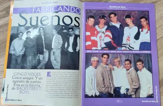 Revista Super POP EXTRA Backstreet Boys