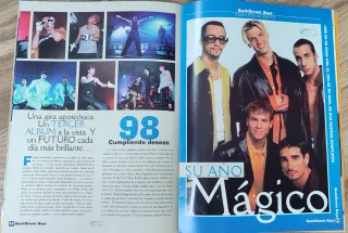 Revista Super POP EXTRA Backstreet Boys