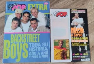 Revista Super POP EXTRA Backstreet Boys
