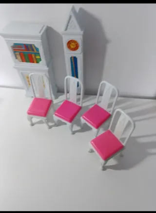 Sala da pranzo Barbie Blue Box e accessori