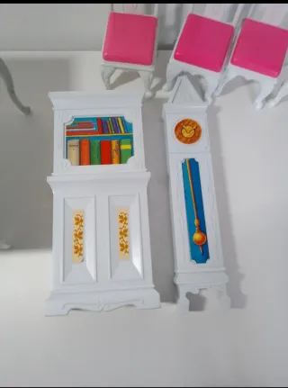 Sala da pranzo Barbie Blue Box e accessori