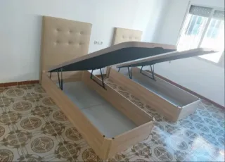 Canapé abatible tapizado