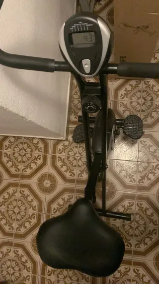 Bicicleta Estática Fitness Plegable, nueva