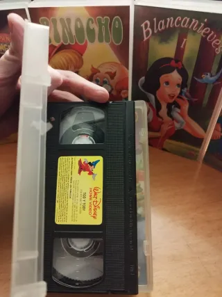 Pack 6 Películas VHS Infantiles Disney y Más