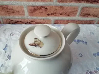 Teiera Richard Ginori Porcellana Decorata