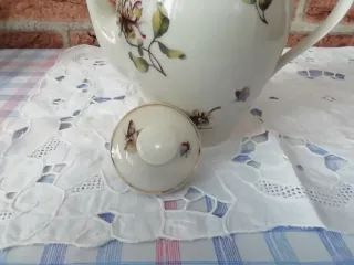 Teiera Richard Ginori Porcellana Decorata