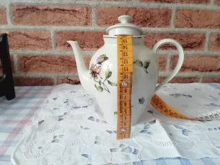 Teiera Richard Ginori Porcellana Decorata