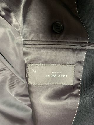 Traje de caballero negro