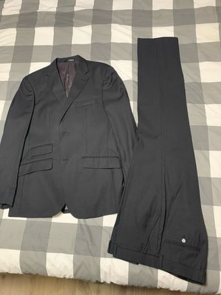 Traje de caballero negro