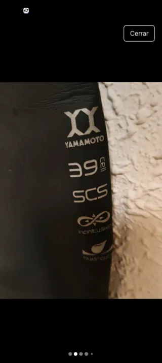 Neopreno Orca S7 Negro Naranja Talla S