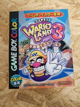 Wario Land 3 GameBoy Color Japón