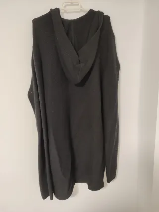 Cárdigan con capucha Pull&Bear Negro Talla M