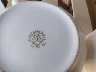 Coppia vasi da notte in ceramica