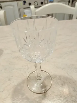 Bicchieri cristallo e caraffa