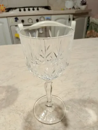 Bicchieri cristallo e caraffa