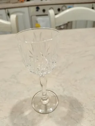 Bicchieri cristallo e caraffa