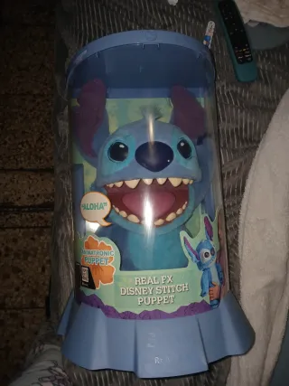 Stitch Aloha Marioneta Disney Real FX
