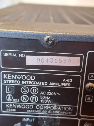 Giradischi Marantz e Amplificatore Kenwood