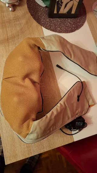 Masajeando cervical y shiatsu