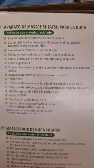 Masajeando cervical y shiatsu