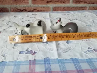 Set 2 Sali e Pepe Porcellana Asini