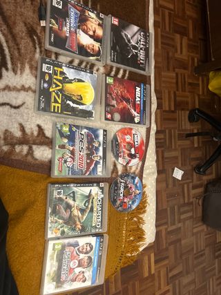 Lote 9 juegos ps3 en buen estado.